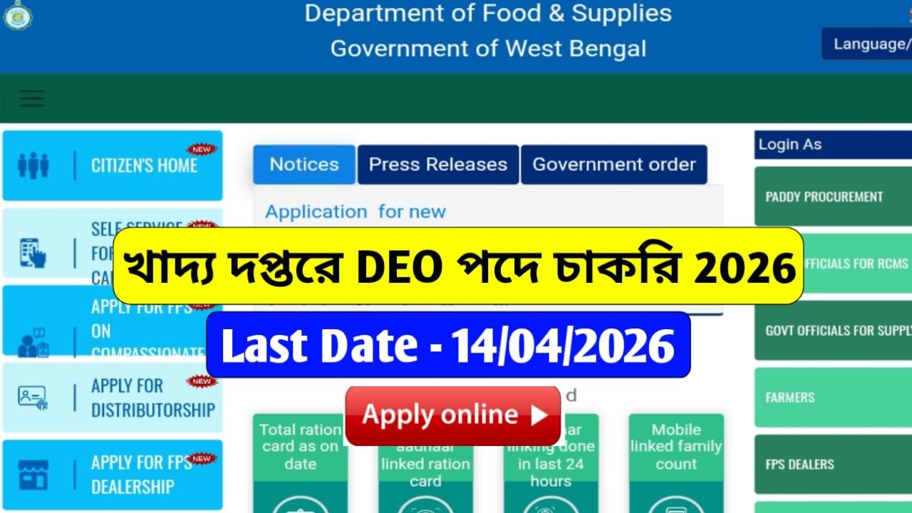 WB Govt Job