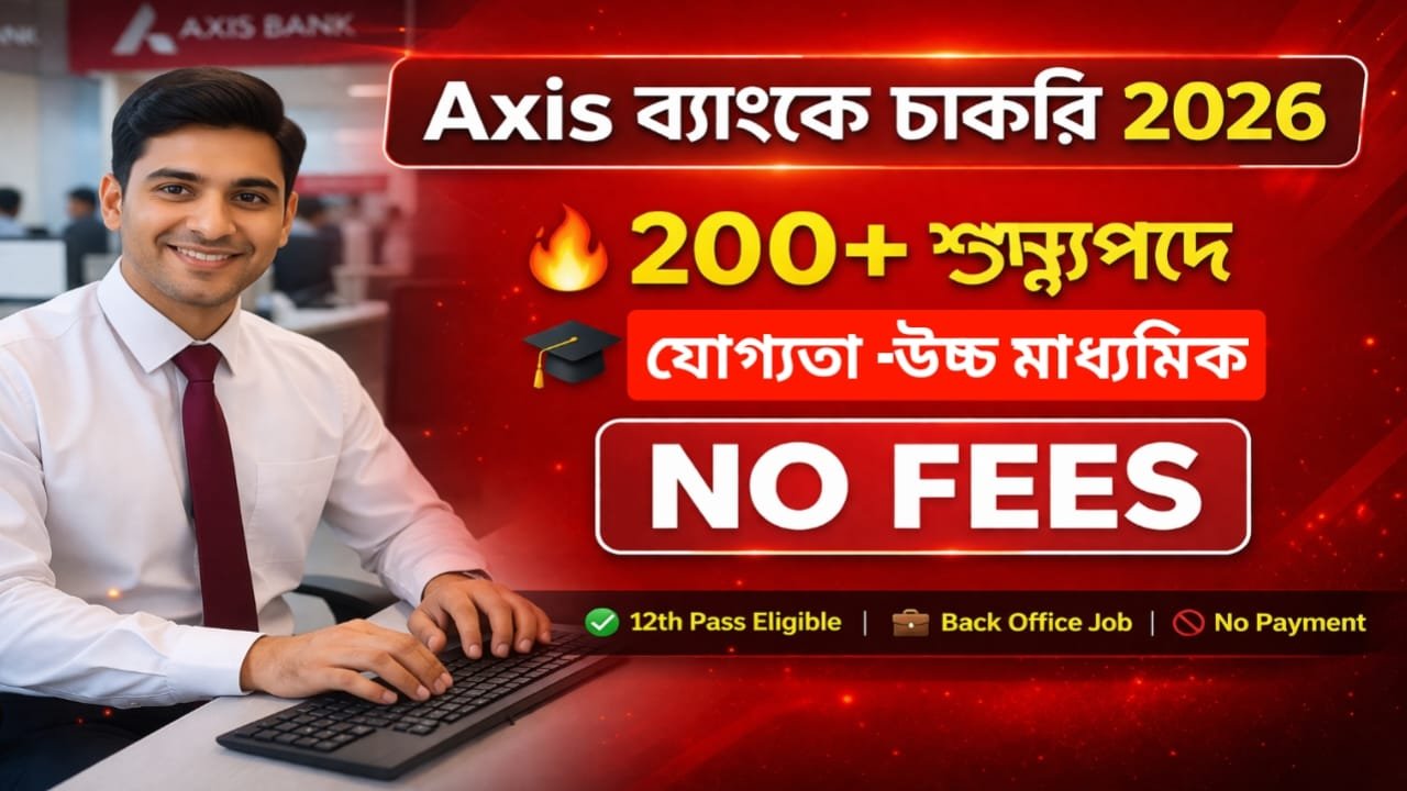 Axis Bank Recruitment 2026